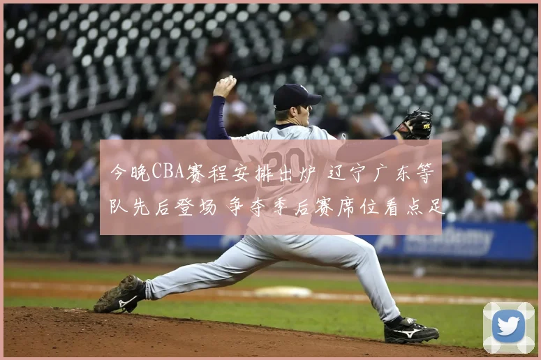 今晚CBA赛程安排出炉 辽宁广东等队先后登场 争夺季后赛席位看点足